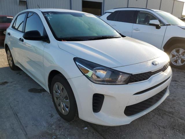 KIA RIO LX 2018 with VIN 3KPA25AB4JE089981 - Photo from auction