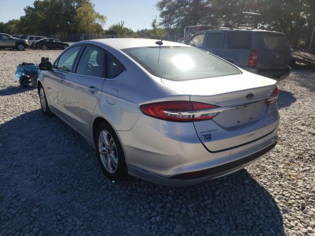 Photo 3 from auction – 2018 FORD FUSION SE with VIN 3FA6P0HD0JR208030