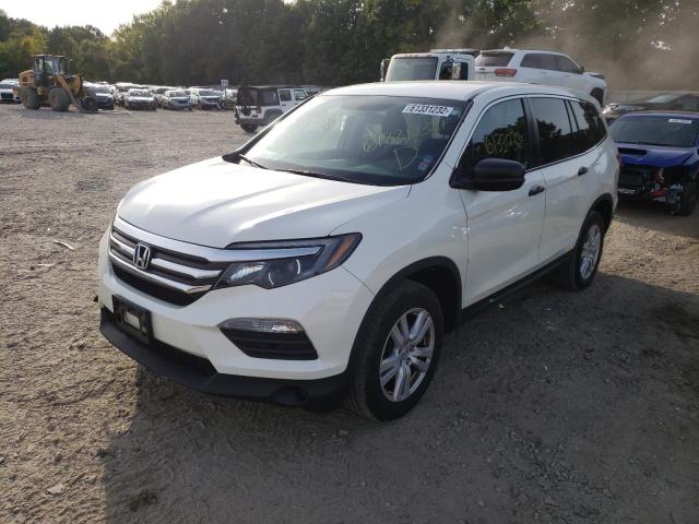 Photo 2 from auction – 2018 HONDA PILOT LX with VIN 5FNYF6H18JB012529