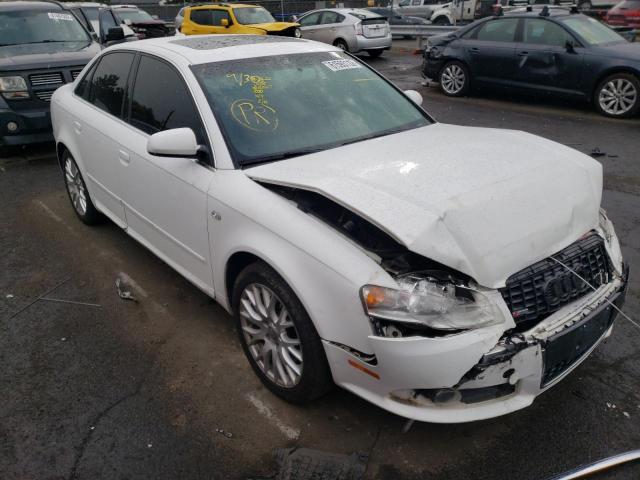 AUDI A4 2.0T 2008 with VIN WAUAF78E88A165597 - Photo from auction
