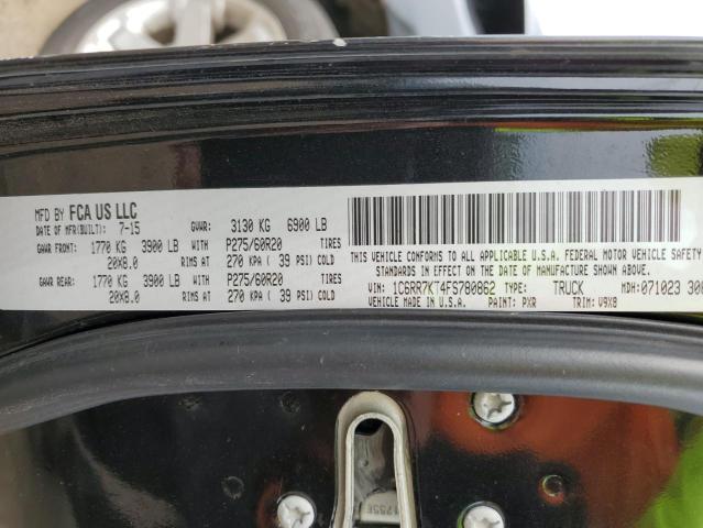 Photo 10 from auction – 2015 RAM 1500 ST with VIN 1C6RR7KT4FS780862