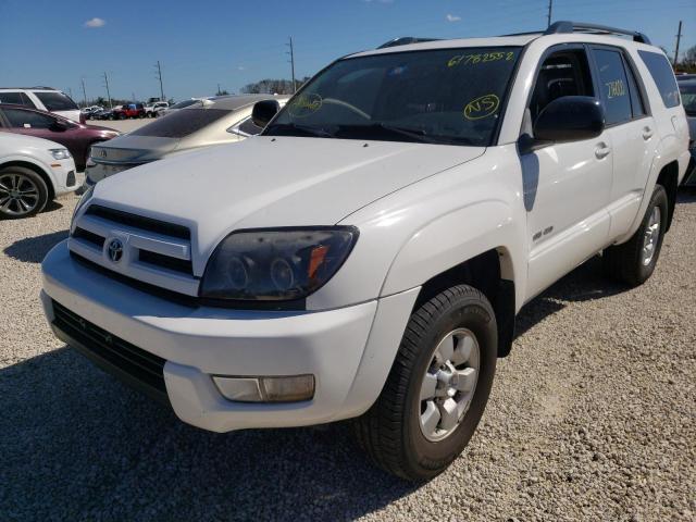 Photo 2 from auction – 2004 TOYOTA 4RUNNER SR with VIN JTEBU14R040030354