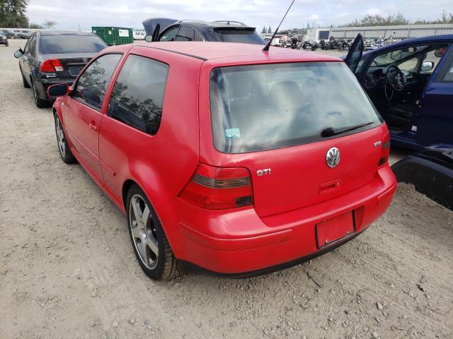 Photo 3 from auction – 2001 VOLKSWAGEN GTI GLX with VIN 9BWPG61J914067572