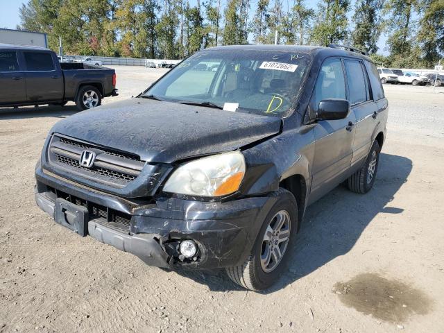 Photo 2 from auction – 2004 HONDA PILOT EXL with VIN 2HKYF18504H546233