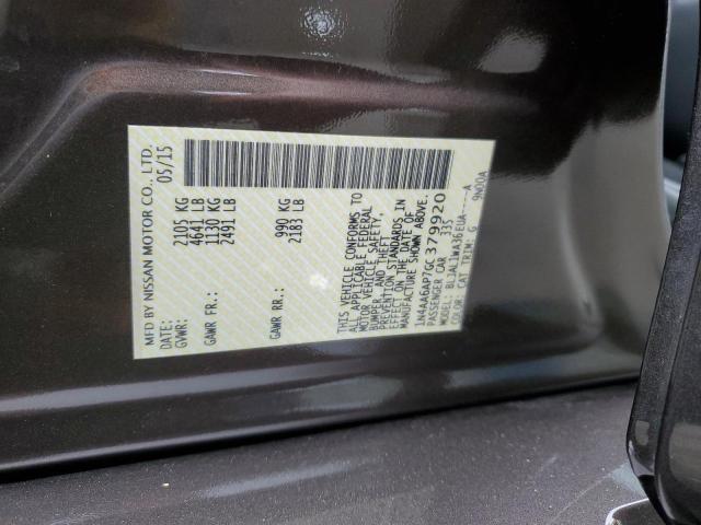 Photo 10 from auction – 2016 NISSAN MAXIMA 3.5 with VIN 1N4AA6AP7GC379920