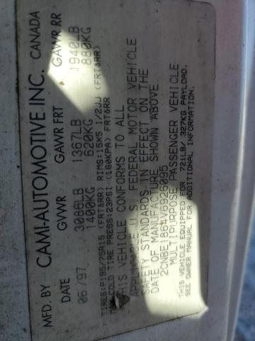 Photo 10 from auction – 1997 GEO TRACKER with VIN 2CNBE1864V6926095