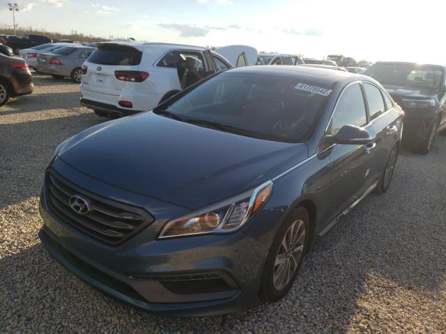 Photo 2 from auction – 2017 HYUNDAI SONATA SPO with VIN 5NPE34AF5HH450068