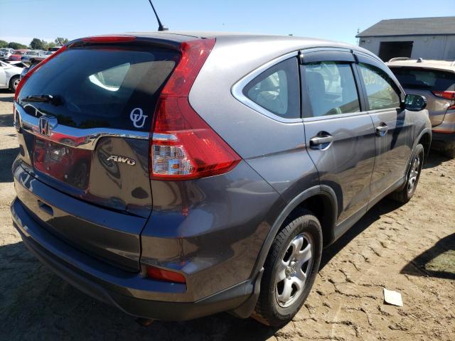 Photo 4 from auction – 2015 HONDA CR-V LX with VIN 5J6RM4H3XFL077333