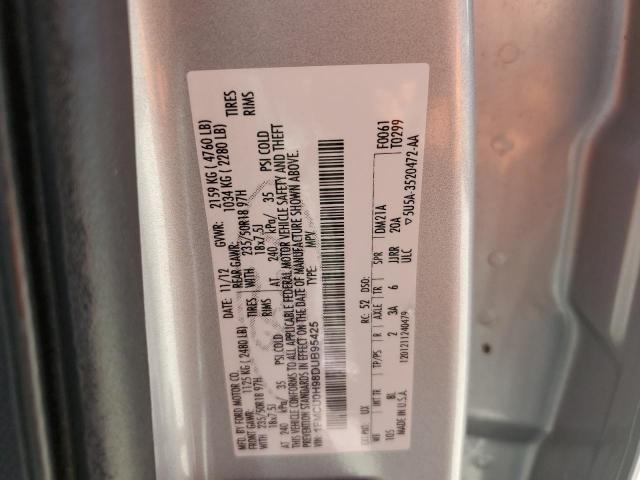 Photo 10 from auction – 2013 FORD ESCAPE SEL with VIN 1FMCU0H98DUB95425
