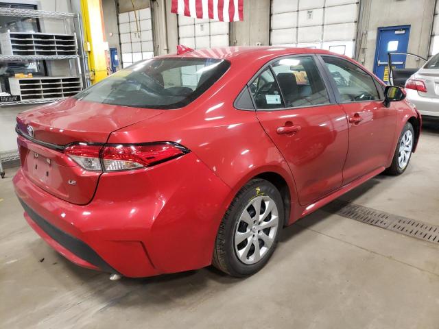 Photo 4 from auction – 2021 TOYOTA COROLLA LE with VIN 5YFEPMAE5MP193230