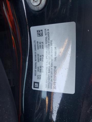 Photo 10 from auction – 2015 CHEVROLET CAMARO LS with VIN 2G1FB1E35F9293740