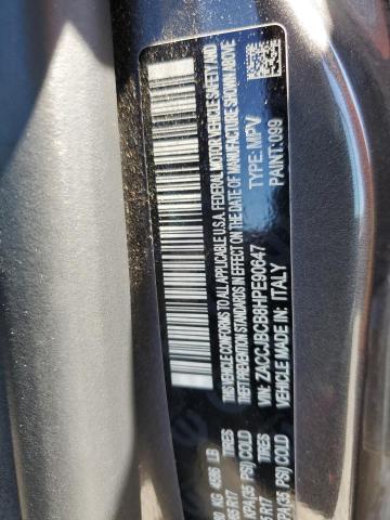 Photo 10 from auction – 2017 JEEP RENEGADE T with VIN ZACCJBCB8HPE90647