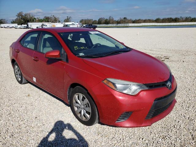 TOYOTA COROLLA L 2015 with VIN 2T1BURHE9FC286950 - Photo from auction