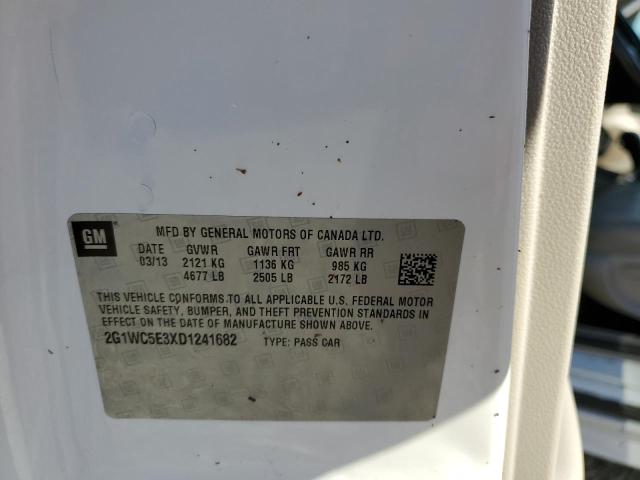 Photo 10 from auction – 2013 CHEVROLET IMPALA LTZ with VIN 2G1WC5E3XD1241682
