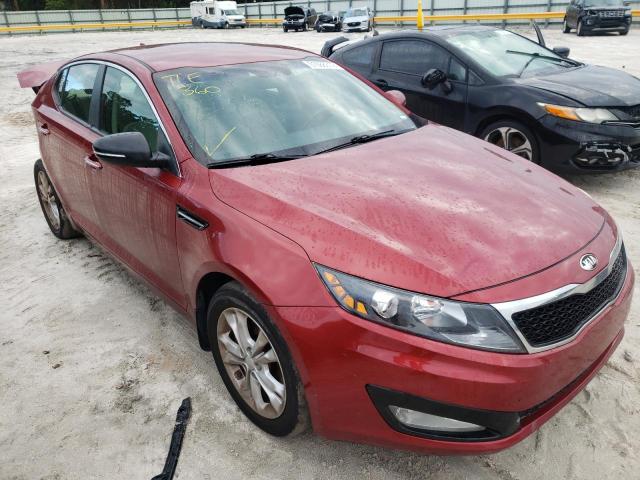 KIA OPTIMA EX 2013 with VIN 5XXGN4A70DG132120 - Photo from auction