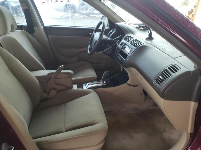Photo 5 from auction – 2003 HONDA CIVIC with VIN 2HGES16543H580573