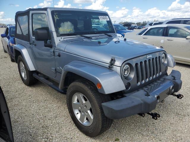 JEEP WRANGLER S 2014 with VIN 1C4AJWAG6EL180283 - Photo from auction