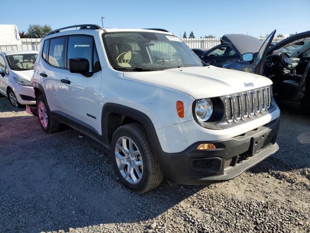 JEEP RENEGADE S 2018 with VIN ZACCJBABXJPJ48445 - Photo from auction
