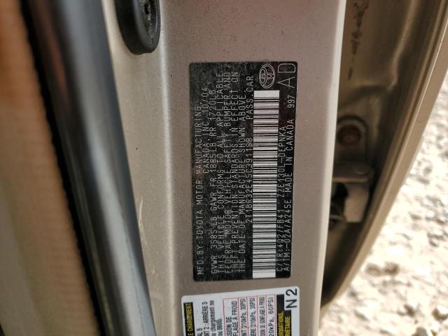 Photo 10 from auction – 2005 TOYOTA COROLLA CE with VIN 2T1BR32E45C391188