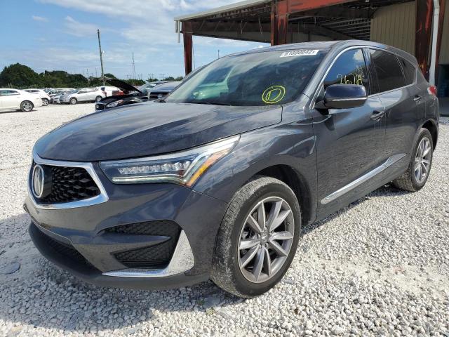 Photo 2 from auction – 2020 ACURA RDX TECHNO with VIN 5J8TC1H54LL004907