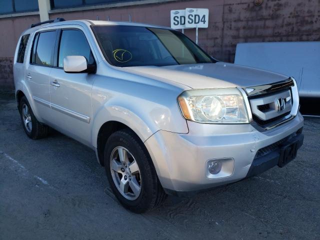 HONDA PILOT EXL 2009 with VIN 5FNYF385X9B004574 - Photo from auction