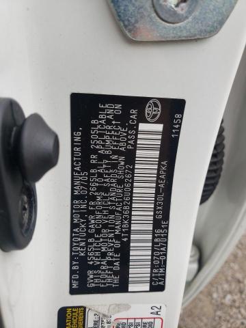 Photo 10 from auction – 2006 TOYOTA AVALON with VIN 4T1BK36B26U062672
