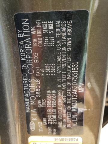 Photo 10 from auction – 2013 KIA SOUL + with VIN KNDJT2A62D7551831