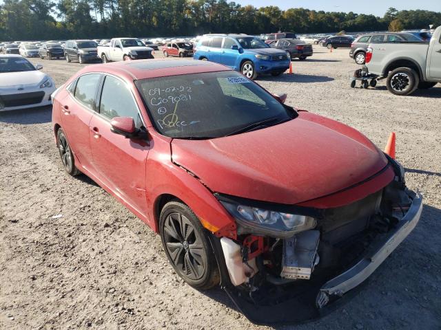HONDA CIVIC EX 2017 with VIN SHHFK7H50HU217749 - Photo from auction