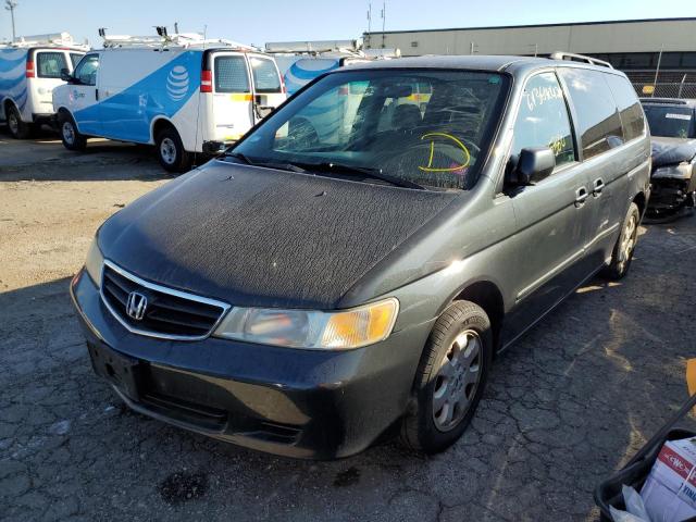 HONDA ODYSSEY EX 2004 with VIN 5FNRL18664B031788 - Photo from auction