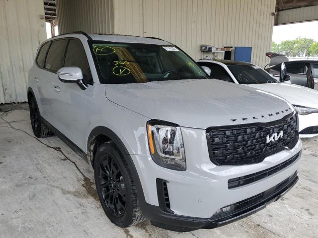 KIA TELLURIDE 2022 with VIN 5XYP5DHC3NG284585 - Photo from auction