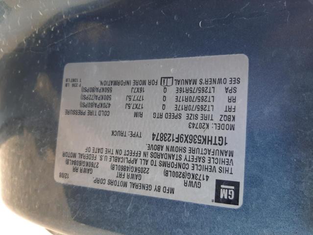 Photo 10 from auction – 2009 GMC SIERRA K25 with VIN 1GTHK536X9F123874