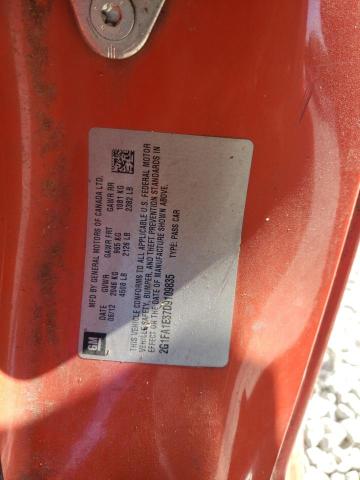 Photo 10 from auction – 2013 CHEVROLET CAMARO LS with VIN 2G1FA1E37D9109835