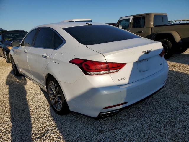 Photo 3 from auction – 2017 GENESIS G80 with VIN KMHGN4JE8HU195282