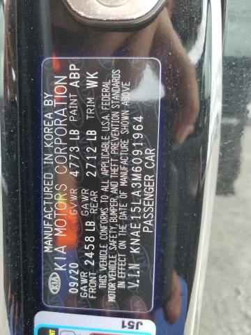 Photo 10 from auction – 2021 KIA STINGER with VIN KNAE15LA3M6091964