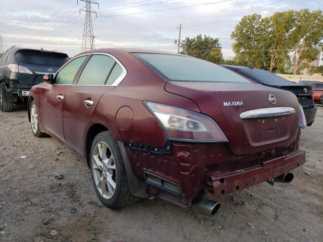 Photo 3 from auction – 2013 NISSAN MAXIMA with VIN 1N4AA5AP2DC847042