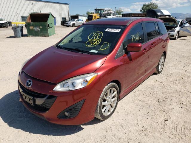Photo 2 from auction – 2012 MAZDA 5 with VIN JM1CW2DLXC0106259