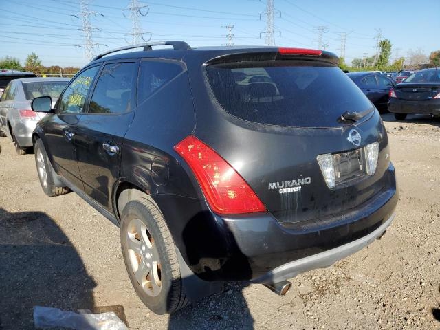 Photo 3 from auction – 2003 NISSAN MURANO SL with VIN JN8AZ08T53W112291