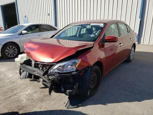 Photo 2 from auction – 2015 NISSAN SENTRA S with VIN 3N1AB7AP2FY267158