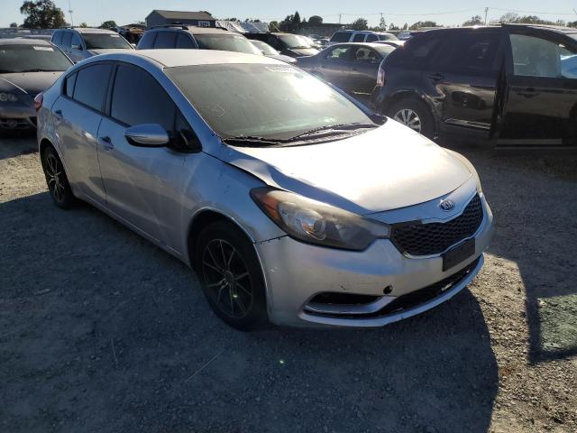 KIA FORTE LX 2014 with VIN KNAFX4A61E5140386 - Photo from auction