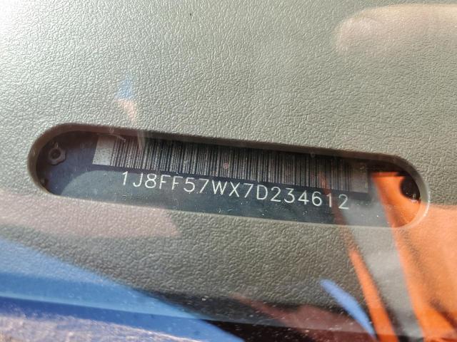 Photo 10 from auction – 2007 JEEP COMPASS LI with VIN 1J8FF57WX7D234612