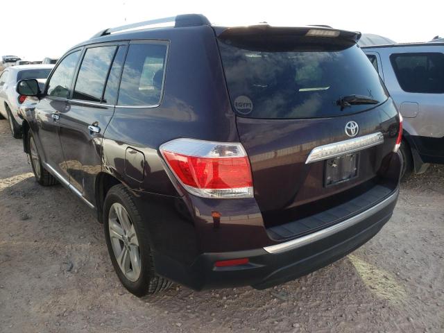 Photo 3 from auction – 2012 TOYOTA HIGHLANDER with VIN 5TDYK3EH3CS080960