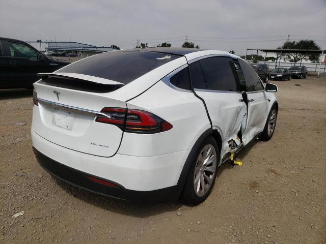 Photo 4 from auction – 2020 TESLA MODEL X with VIN 5YJXCDE20LF250268