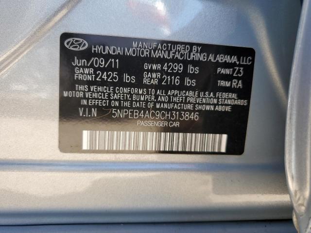 Photo 10 from auction – 2012 HYUNDAI SONATA GLS with VIN 5NPEB4AC9CH313846