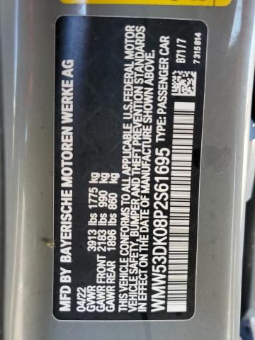 Photo 10 from auction – 2023 MINI COOPER S with VIN WMW53DK08P2S61695