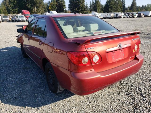 Photo 3 from auction – 2005 TOYOTA COROLLA CE with VIN JTDBR32E152067128