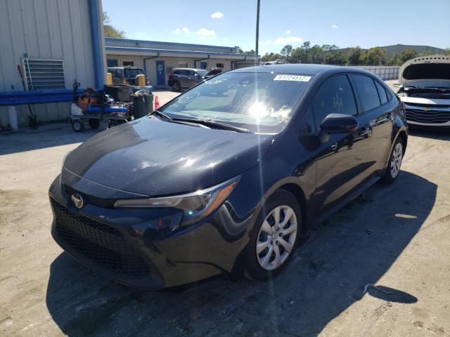 Photo 2 from auction – 2022 TOYOTA COROLLA LE with VIN JTDEPMAE2NJ223855