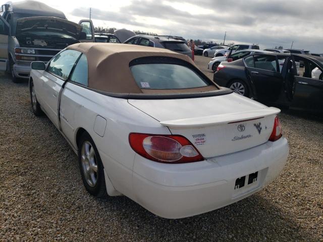 Photo 3 from auction – 2003 TOYOTA CAMRY SOLA with VIN 2T1FF28P93C609930