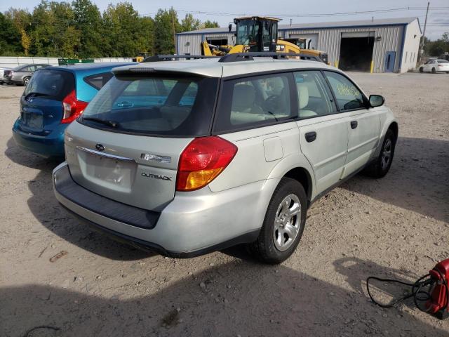 Photo 4 from auction – 2007 SUBARU OUTBACK with VIN 4S4BP61C477321858