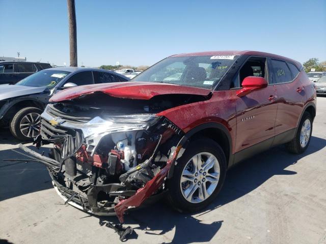 Photo 2 from auction – 2021 CHEVROLET BLAZER 2LT with VIN 3GNKBCR46MS587689
