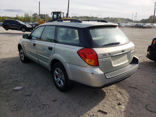 Photo 3 from auction – 2007 SUBARU OUTBACK with VIN 4S4BP61C477321858